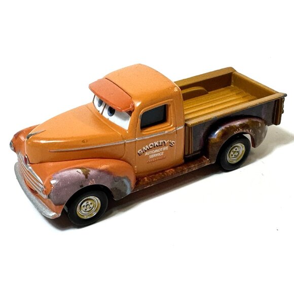 Mattel Other - 2016 Disney Pixar Cars 3 Smokey Pickup Truck Brown Toy Orange Car Vehicle